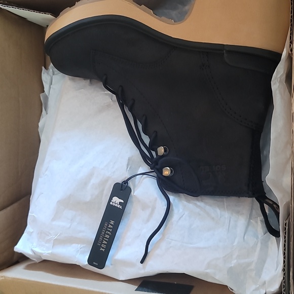 Brand new 6.5 Sorel Hi Line Heel Lace Black - Picture 10 of 10